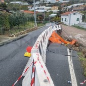 Sanremo: proseguono i lavori in strada Solaro Rapalin, la prossima settimana apre a senso unico alternato