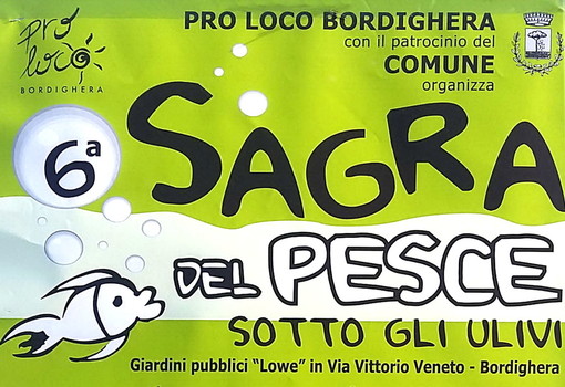 Bordighera; da giovedì prossimo due settimane con la 'Sagra del Pesce' ai Giardini Lowe Bordighera; da giovedì prossimo due settimane con la 'Sagra del Pesce' ai Giardini Lowe