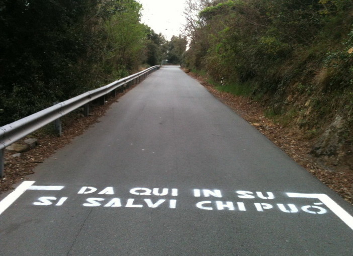 Sanremo: dopo la segnalazione del nostro giornale, sopralluogo dell'Amministrazione a San Romolo
