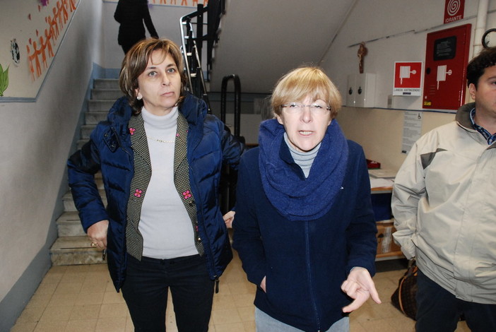 Il vice Sindaco, Claudia Lolli, e la Preside Silvia Colombo Il vice Sindaco, Claudia Lolli, e la Preside Silvia Colombo