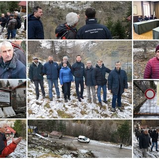 A due anni dall'alluvione che ha devastato il territorio, la Regione torna a Monesi a monitorare i cantieri. Scajola "È stato fatto un grandissimo lavoro" (Foto e Video)