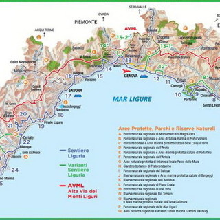 Un weekend alla scoperta del Sentiero Liguria, sabato da Taggia a Castellaro e domenica da Seborga a Montenero