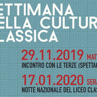 Ventimiglia: venerdì prossimo al 'Liceo Aprosio' una mattinata all'insegna della cultura classica