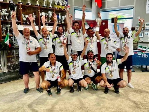Il San Giacomo di Imperia conquista il Campionato Italiano di Pétanque di Serie A