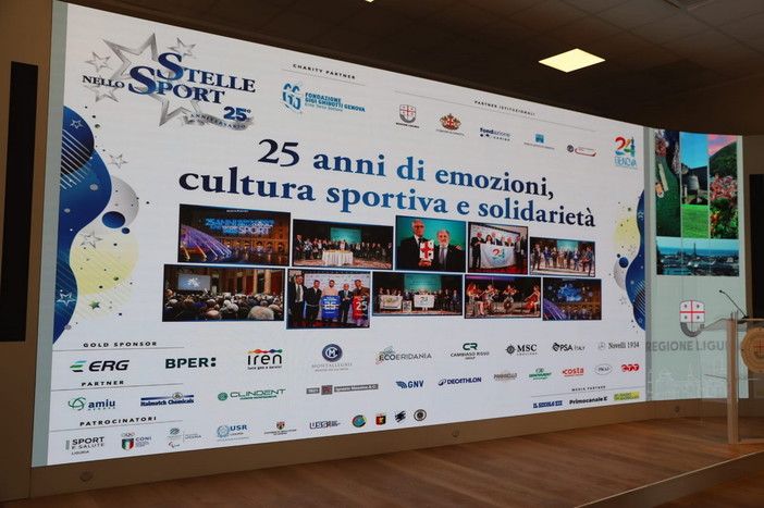 Partecipazione record ai progetti di Stelle nello Sport. Il 23 maggio la Notte degli Oscar per lo Sport ligure