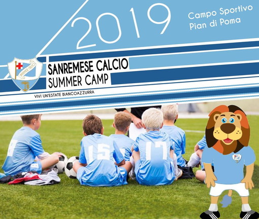 Calcio giovanile: aperte le iscrizioni all'edizione 2019 del 'Sanremese Summer Camp'