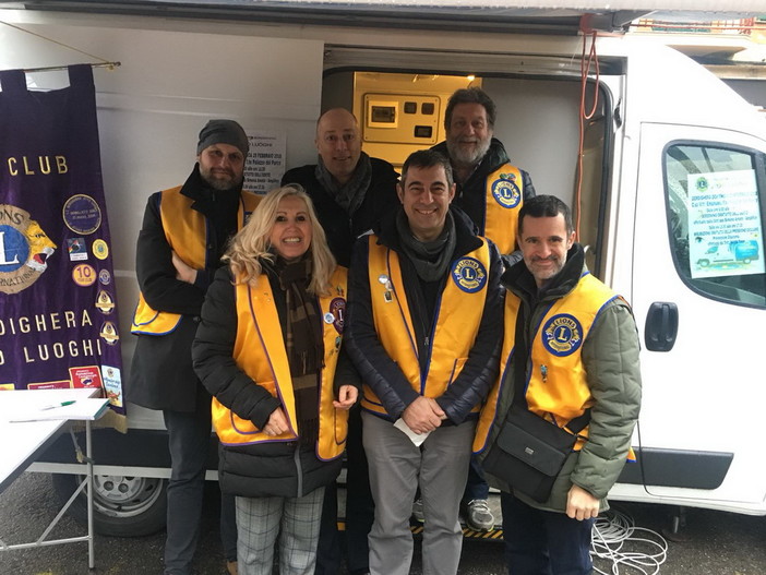 Bordighera: domenica scorsa screening gratuito organizzato dal Lions Club della città delle palme (Foto)