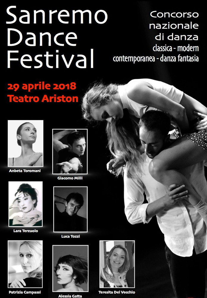 Domenica al Teatro Ariston di Sanremo 50 scuole di danza e oltre 800 ballerini per la 10a edizione del ‘Dance Festival’