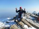 Stefano Sciandra sulla cima della Jungfrau