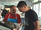 Con il cuoco 'stellato' Alain Ducasse e lo chef dello Sporting Monte Carlo al mercato di Ventimiglia