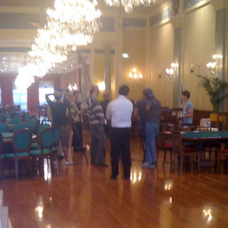 Sanremo: doppio set, televisivo e cinematrografico, in pochi giorni al Casinò