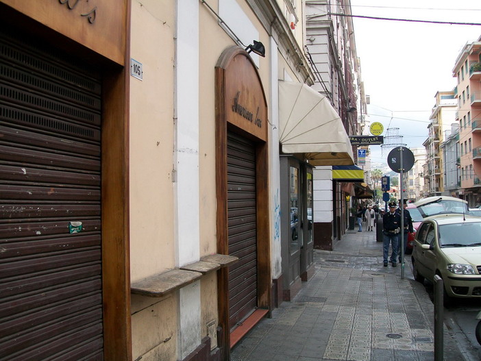 La zona di via Roma tra via Piave e via Gioberti