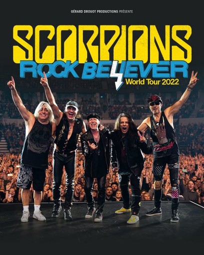 Gli Scorpions al Palais Nikaïa di Nizza Gli Scorpions al Palais Nikaïa di Nizza