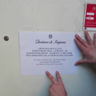 Sanremo: liti tra ubriachi e pericoli per la pubblica incolumità, sospesa per 10 giorni la licenza del club “Il Gatto e la Volpe” Sanremo: liti tra ubriachi e pericoli per la pubblica incolumità, sospesa per 10 giorni la licenza del club “Il Gatto e la Volpe”