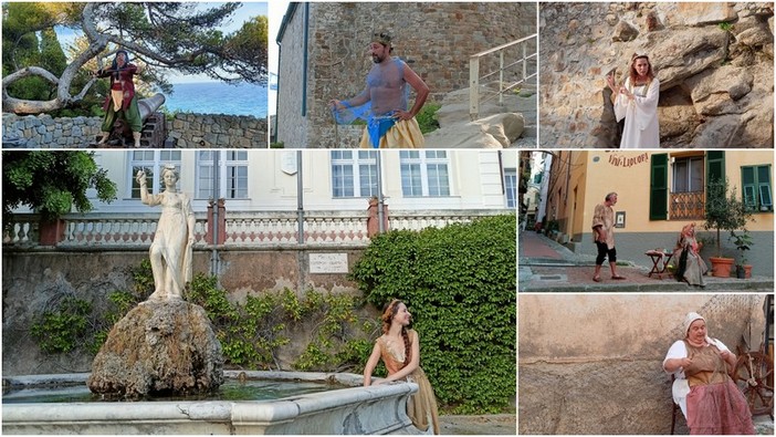 "Passaggi illustri. Magiargè e altre Storie dal Mare", spettacolo teatrale itinerante a Bordighera (Foto e video) "Passaggi illustri. Magiargè e altre Storie dal Mare", spettacolo teatrale itinerante a Bordighera (Foto e video)