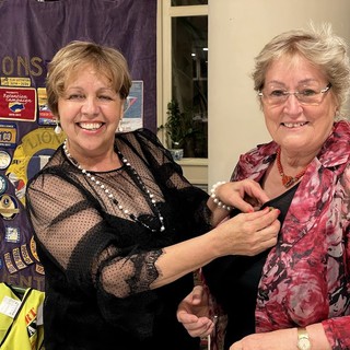 Una nuova presidente per il Lions Club Ventimiglia: fine mandato per Liria Aprosio