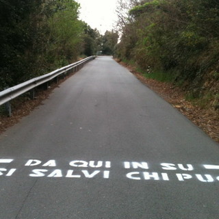 Sanremo: dopo la segnalazione del nostro giornale, sopralluogo dell'Amministrazione a San Romolo