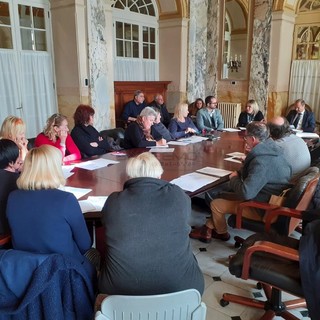 L'estrazione in sala Giunta