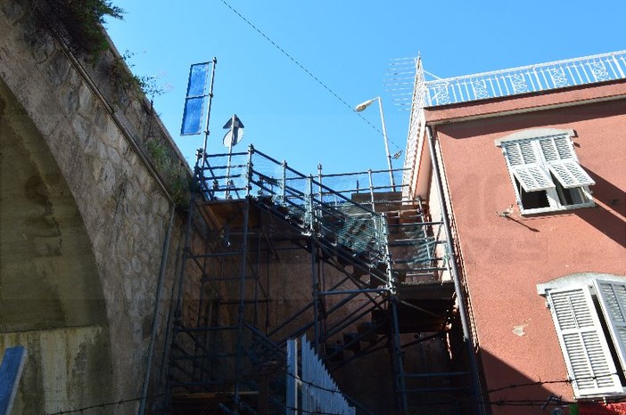 Sanremo: affidati i lavori per la scala di Bussana. Assessore Donzella "Importante risistemare questo percorso"