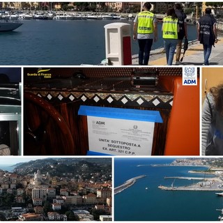 Imperia: avevano evaso Iva per 300mila euro, sequestrato dalla Finanza uno yacht di 34 metri (Foto e Video) Imperia: avevano evaso Iva per 300mila euro, sequestrato dalla Finanza uno yacht di 34 metri (Foto e Video)