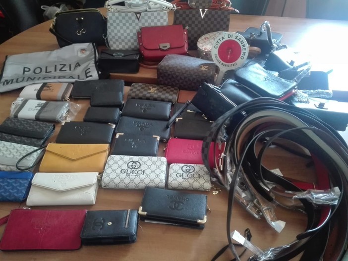 La merce sequestrata