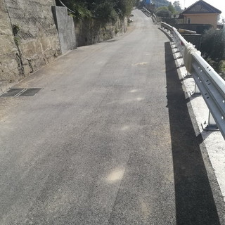 Sanremo: sono terminati i lavori di rifacimento della strada consortile Valloni Tasciaire Sanremo: sono terminati i lavori di rifacimento della strada consortile Valloni Tasciaire