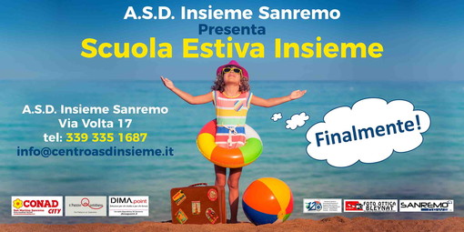 Sanremo: lunedì 28 maggio la riunione con genitori e bambini per la prossima 'Scuola Estiva'