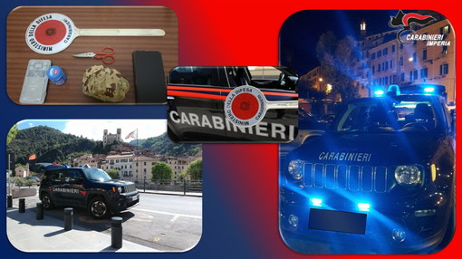 Isolabona: 31enne albanese arrestato dai Carabinieri nel cuore del centro storico con 200 grammi di ‘coca’ (Foto) Isolabona: 31enne albanese arrestato dai Carabinieri nel cuore del centro storico con 200 grammi di ‘coca’ (Foto)