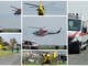 Imperia: caduta in campagna a Caramagna, 80enne portato in elicottero al 'Santa Corona' di Pietra (Foto)