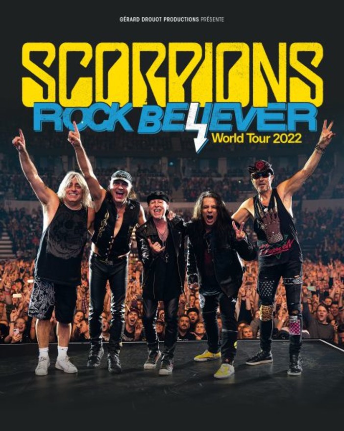 Gli Scorpions al Palais Nikaïa di Nizza
