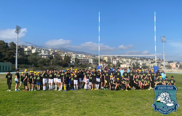 Sanremo: si chiude a Pian di Poma nel segno della palla ovale il primo ciclo del bando “Sportivi per natura” della compagnia San Paolo