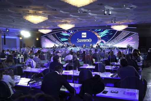 Sanremo: prima giornata di Festival in sala stampa, generati 50 gigabyte di dati grazie a Sistel Telecomunicazioni Sanremo: prima giornata di Festival in sala stampa, generati 50 gigabyte di dati grazie a Sistel Telecomunicazioni