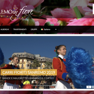 La home page di carnevalesanremo.it La home page di carnevalesanremo.it