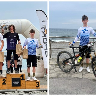 Vallecrosia al Mare, Samuele Mistretta sul podio al 'Trophée Enduro des Alpes' (Foto e video)