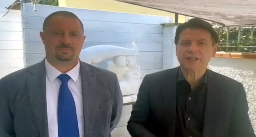 Elezioni Amministrative ad Imperia: endorsement dell'ex Premier Giuseppe Conte per Stefano Semeria