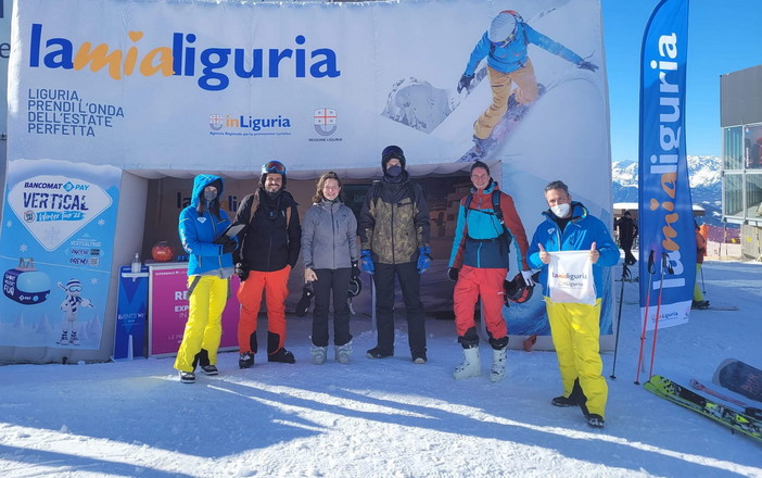 ‘Surf the Mountain 2.0, la Liguria si promuove sulle piste da sci. Prosegue l’iniziativa ‘regala un’esperienza in Liguria’ ‘Surf the Mountain 2.0, la Liguria si promuove sulle piste da sci. Prosegue l’iniziativa ‘regala un’esperienza in Liguria’