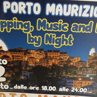 ‘Shopping, music and food by night’: aspettando la ‘Notte Bianca 2021’, il 22 una serata di festa a Porto Maurizio