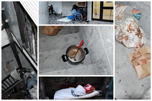 Sanremo: sgomberati questa mattina i clochard alla stazione, uno 'spettacolo' davvero poco edificante Sanremo: sgomberati questa mattina i clochard alla stazione, uno 'spettacolo' davvero poco edificante
