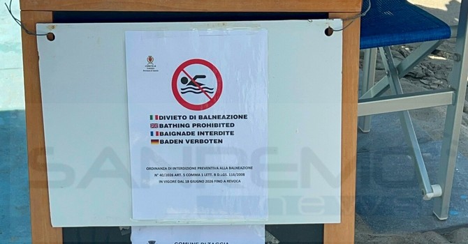 Taggia, le analisi migliorano ma non basta: resta il divieto di balneazione su tutto il litorale Taggia, le analisi migliorano ma non basta: resta il divieto di balneazione su tutto il litorale