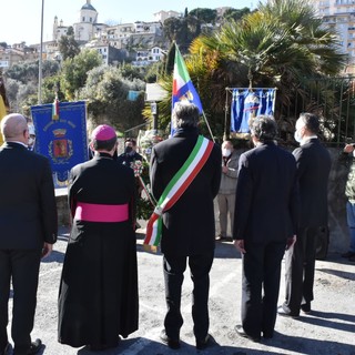 Sanremo partecipa alla Giorno del Ricordo: deposta corona in via Martiri delle Foibe