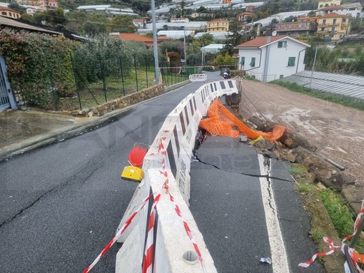 Sanremo: proseguono i lavori in strada Solaro Rapalin, la prossima settimana apre a senso unico alternato Sanremo: proseguono i lavori in strada Solaro Rapalin, la prossima settimana apre a senso unico alternato