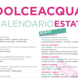 A Dolceacqua una estate ricca di eventi. La consigliera Mauro: "Quest’anno si torna a respirare aria di libertà" A Dolceacqua una estate ricca di eventi. La consigliera Mauro: "Quest’anno si torna a respirare aria di libertà"
