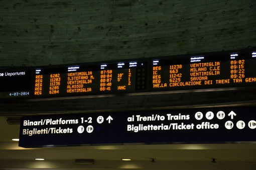 Sanremo: biglietteria automatica non funzionante in stazione, la protesta di un nostro lettore Sanremo: biglietteria automatica non funzionante in stazione, la protesta di un nostro lettore