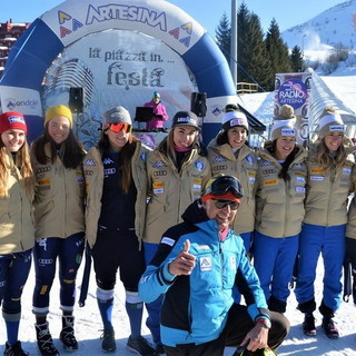 Sci alpino: il trio delle meraviglie Goggia-Brignone-Bassino a pochi chilometri dalla nostra provincia, stage ad Artesina (Foto e Video)
