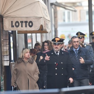 Sanremo: primo sopralluogo del Prefetto delle forze dell'ordine per la verifica della sicurezza in città e all'Ariston Sanremo: primo sopralluogo del Prefetto delle forze dell'ordine per la verifica della sicurezza in città e all'Ariston