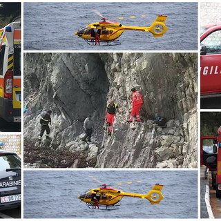 Ventimiglia: 69enne residente in Svizzera cade facendo un volo di 6 metri ai Balzi Rossi e muore (Foto) Ventimiglia: 69enne residente in Svizzera cade facendo un volo di 6 metri ai Balzi Rossi e muore (Foto)
