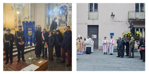 Santa messa e processione, Vallecrosia celebra Sant'Antonio Abate (Foto)
