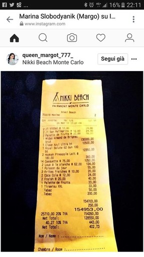Tutto può accadere al Gran Premio di Montecarlo, perchè stupirsi di uno scontrino da 154.953 euro? Tutto può accadere al Gran Premio di Montecarlo, perchè stupirsi di uno scontrino da 154.953 euro?
