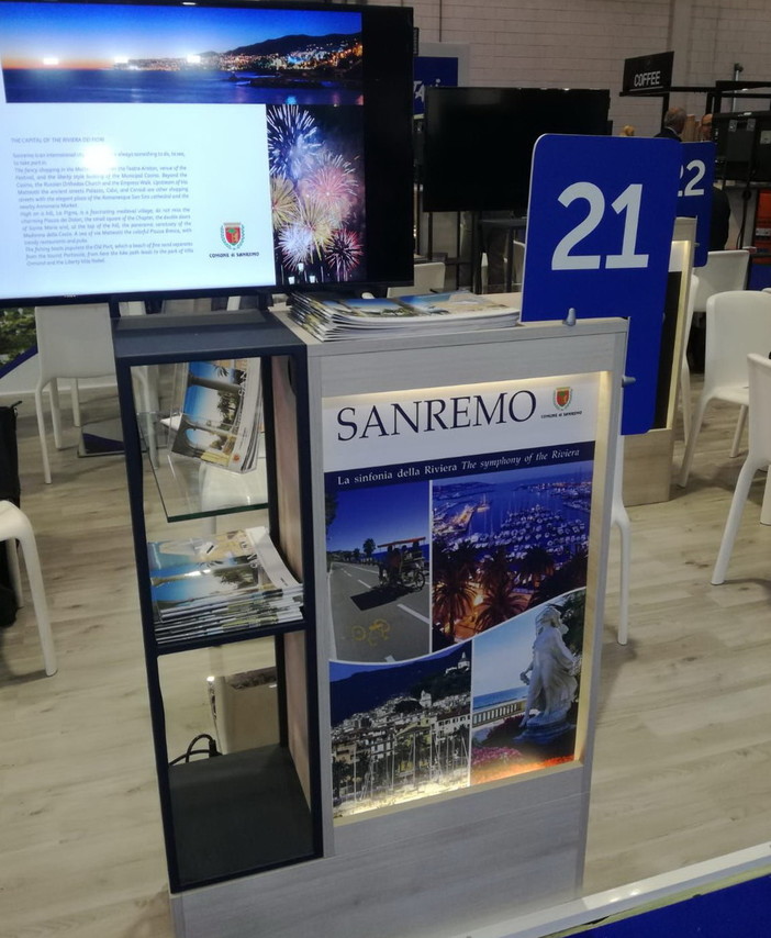 Il Comune di Sanremo a Londra al “World Travel Market”: presenti i più influenti operatori mondiali del turismo Il Comune di Sanremo a Londra al “World Travel Market”: presenti i più influenti operatori mondiali del turismo