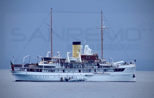 Davanti a Sanremo la SS Delphine, la nave che ospitò Winston Churchill e Franklin Roosevelt (Foto) Davanti a Sanremo la SS Delphine, la nave che ospitò Winston Churchill e Franklin Roosevelt (Foto)